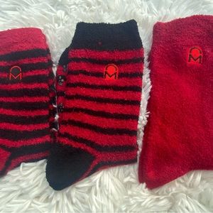 New Women Noble Mount Fuzzy Winter Shocks pack of 6 total pairs